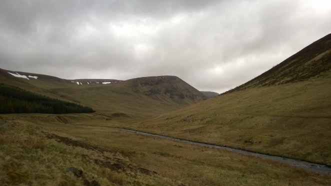 Monega hill in the center of the picture