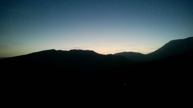 2:45am skies just south of Fort William