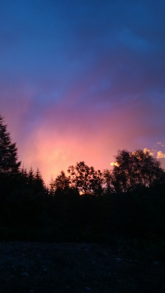 Sunrise over the Great Glen