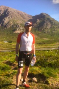 Before the climb up the Devils Staircase