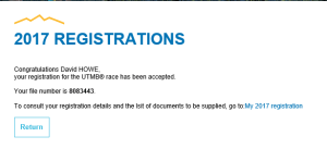 UTMB here I come....hopefully